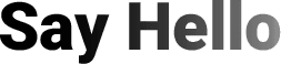Say hello